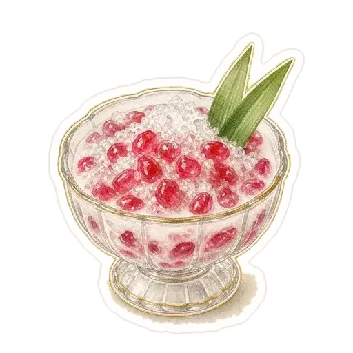 红宝石冰插画